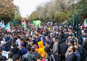 راهپیمایی یوم‌الله ۱۳ آبان‌ماه تبریز