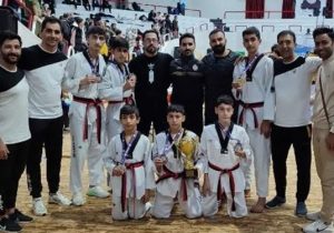 کسب ۶ مدال تکواندوکاران نونهال آذربایجان‌شرقی
