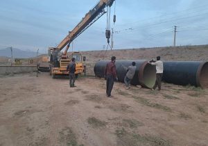 اجرای ۲هزار و۹۵۰ متر باقیمانده خط انتقال فاضلاب هادیشهر