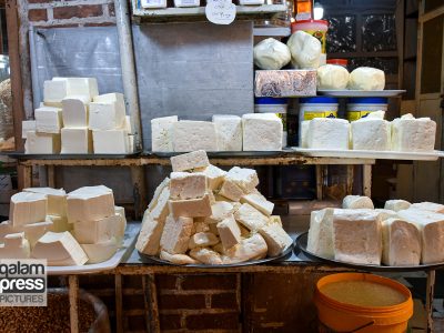 انواع پنیرها در بازار تبریز + عکس