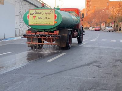 مانور سنجش آمادگی عملیات زمستانی در تبریز اجرا شد