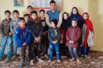 مدرسه بدون کفش این بار در روستاهای منطقه مهربان