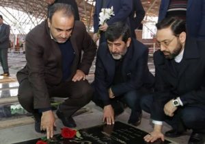 تجدید میثاق استاندار جدید آذربایجان شرقی با شهدا