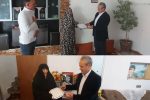 تجلیل شهردار منطقه ۵ از مادران شهیدان حسین عیوضی و صمد امینی