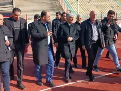 بازدید وزیر ورزش و جوانان از ورزشگاه یادگار امام (ره) تبریز
