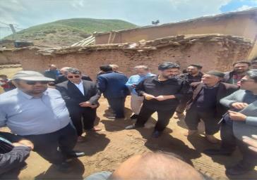 بازدید مشاور وزیر و مدیر جهاد آبرسانی وزارت نیرو ازپروژه های در دست اقدام استان آذربایجان شرقی