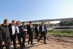 بازدید استاندار آذربایجان شرقی و هیئت همراه از مدول دوم تصفیه خانه فاضلاب تبریز