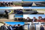 بازدید استاندار آذربایجان شرقی ازمدول دوم تصفیه خانه فاضلاب تبریز از نگاه تصویر