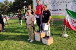 افتخار همکار شرکت آب وفاضلاب استان در مسابقات دوومیدانی انتخابی تیم ملی