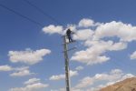 احداث خطهوایی ما بین روستاهای اسکندر و ملکیان با اعتبار نزدیک به ۳۰میلیارد ریال