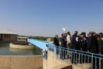 بازدید مدیر عامل آبفا کشور از روند اجرای طرح ارتقای زلال ساز تصفیه خانه آب مراغه