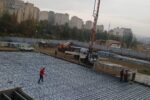 آغاز بتن ریزی سالن کنفرانس مرکز کنترل ترافیک و مدیریت بحران شهرداری تبریز