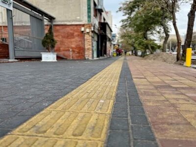 پیشرفت ۸۰درصدی پروژه سنگفرش خیابان امام خمینی