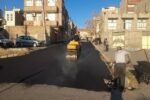 آسفالتریزی ۲۵۹ تنی شهرداری منطقه ۱۰ تبریز طی هفته گذشته
