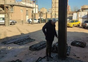 اتمام بتن ریزی ستون های باغ موزه ستارخان/اجرای ایزوگام استخر ستارخان