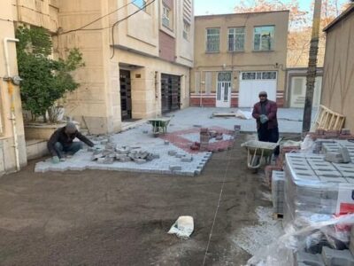 کف‌سازی کوی گندم راه آهن با ۳۵ درصد پیشرفت فیزیکی
