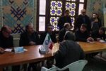 برپایی میز خدمت شرکت آب و فاضلاب آذربایجان شرقی در نماز جمعه تبریز