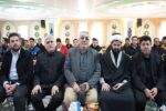 نخستین برنامه فرهنگی دهه فجر سازمان آتش نشانی با تجدید میثاق آرمان های شهداء برگزار شد