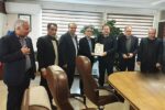 تقدیر از مدیرعامل شرکت آب و فاضلاب آذربایجان شرقی توسط فرماندار شهرستان هوراند