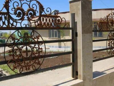 رنگ‌آمیزی ۱۲۰۰ متر مربعی نرده‌های سطح حوزه جنوب غرب تبریز