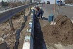 اصلاح و مرمت ۴۷۰۰ متر طولی جداول جنوب غرب تبریز