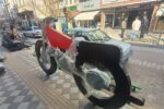 ایجاد محل پارک موتورسیکلت و دوچرخه در پیاده راه ارک
