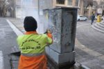 طرح ضربتی پاکسازی مسیرهای راهپیمایی ۲۲ بهمن در تبریز اجرا شد