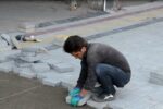 پیشرفت فیزیکی ۵۵ درصدی اصلاح جداول و حذف زوائد بصری و کفسازی در ورودی جنوب غرب تبریز