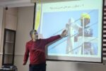 برگزاری کارگاه آموزشی تعویض سیم با کابل خودنگهدار  به صورت خط گرم در برق تبریز