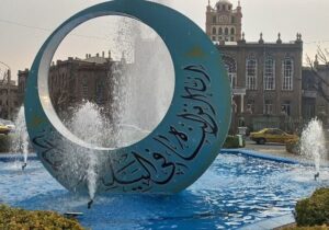 راه اندازی آبنماهای محدوده مرکزی تبریز در آستانه نوروز
