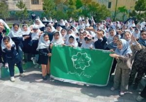 برگزاری اردوی شاد دانش آموزی در پارک کودک کوی دادگستری