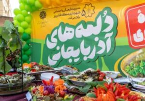برگزاری اولین روز از جشنواره دلمه آذربایجانی