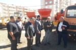 بازدید ستاد خدمات و بازرسی شهرداری تبریز از آمادگی تجهیزات زمستانی منطقه ۵