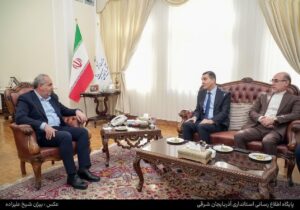 سرکنسول جدید ترکیه در ایران به دیدار استاندار آذربایجان شرقی آمد