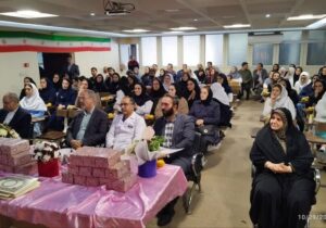 برگزاری جشن ایثار به مناسبت بزرگداشت روز پرستار در بیمارستان آموزشی، پژوهشی شهید آیت الله طالقانی