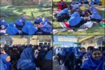 برگزاری اردوی فرهنگی-تفریحی مدرسه دخترانه نابغه در پارک بانوان شمس تبریزی
