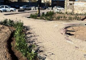 آغاز عملیات ایجاد فضای سبز در بوستان دمشقیه