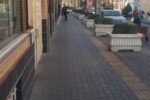 جمعآوری اجناس واحدهای تجاری سدمعبر کننده در خیابان آرامیان