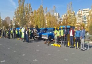 اجرای طرح جامع هرس درختان در مناطق دهگانه تبریز آغاز شد