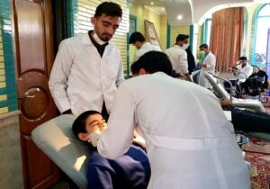 ارائه خدمات رایگان پزشکی و دندانپزشکی در اردوی جهادی منطقه ۴ تبریز