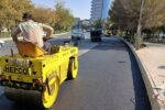 توزیع ۱۴۷ تن آسفالت طی هفته گذشته در محدوده مرکزی تبریز
