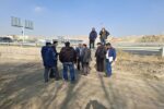 هماهنگی برای تثبیت محل جابجایی تیرهای برق در پروژه تقاطع غیرهمسطح سهراهی اهر