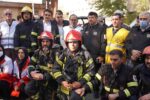 برگزاری مانور عملیاتی اطفاء و امداد نجات در بیمارستان طالقانی تبریز