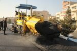 اجرای عملیات آسفالت اساسی خیابان مردانی آذر اندیشه با ۲۲۰۰ تن آسفالت