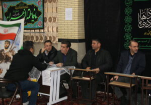 رسیدگی به مطالبات اهالی محله حجتی در میز خدمت مسجد دینی