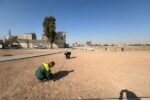 آغاز عملیات احداث فضای سبز ۱٫۵ هکتاری در غرب تبریز