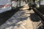 تکمیل سنگفرش پیاده رو های خیابان امام خمینی(ره) حد فاصل چهارراه شریعتی تا تقاطع فردوسی