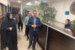 بازدید عضو شورای اسلامی شهر تبریز از اداره کل سلامت شهرداری تبریز