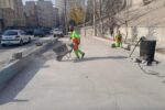 پاکسازی اساسی معابر شهرک یاغچیان توسط شهرداری منطقه ۲