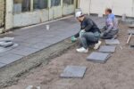 کوی تجارت خیابان فردوسی سنگفرش می‌شود